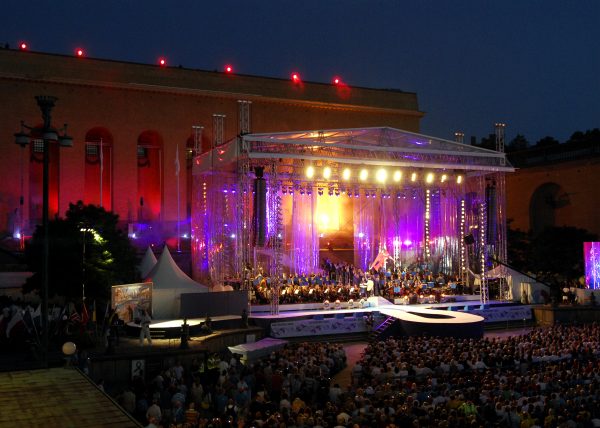 Opening of the European Championship in Athletics in Gothenburg 2006 (both set and lightdesign)